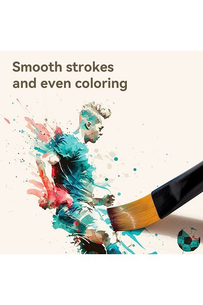 Deli EC310-12 Watercolor Paint Set 12 Colors – ideal for student use and watercolor art
