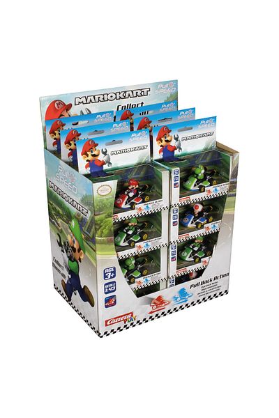 Carrera Pull N Speed Mario Kart Assorted