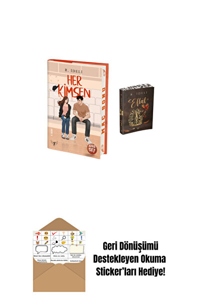 Artemis Yayınları Her Kimsen - Son Set (Ciltli) + Eflâl 2 + Okuma Sticker'ları