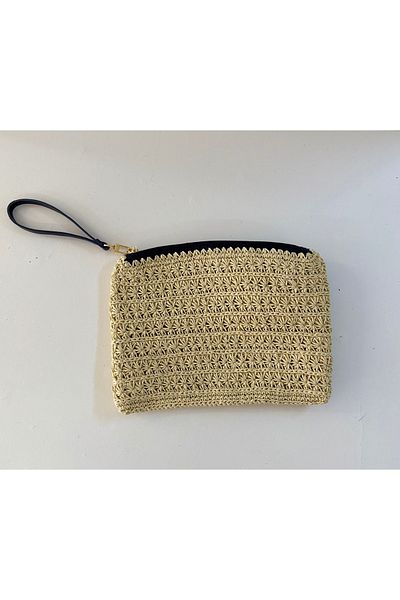 Beril Knitted Portfolio Bag