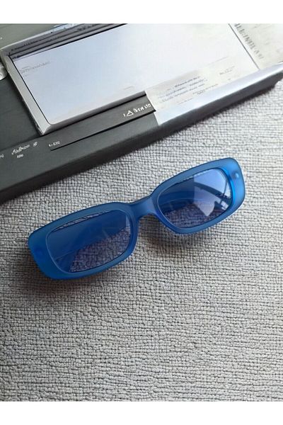 HONEY BAG Blue Glass Sunglasses