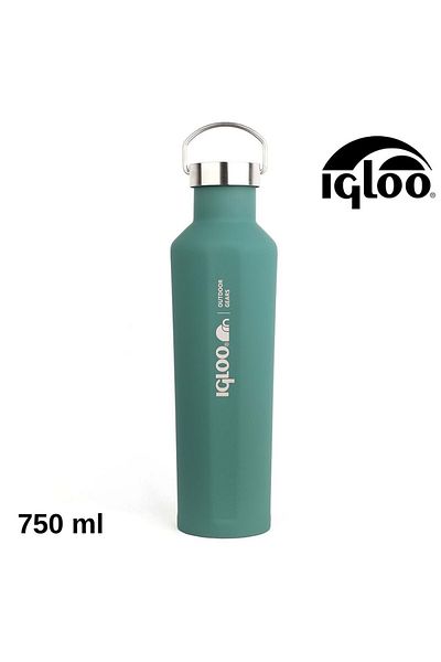 IGLOO Pentagon 750ml Thermos Flask Green