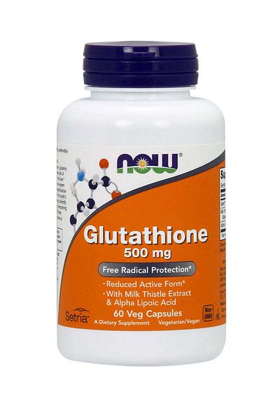 Now - Glutathione 500 mg 60 Veg Capsules