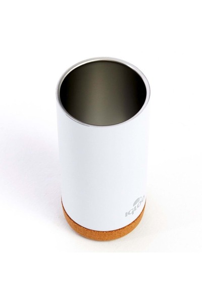 IGLOO Cork Mug 500ml Thermos Mug Cup Flask White