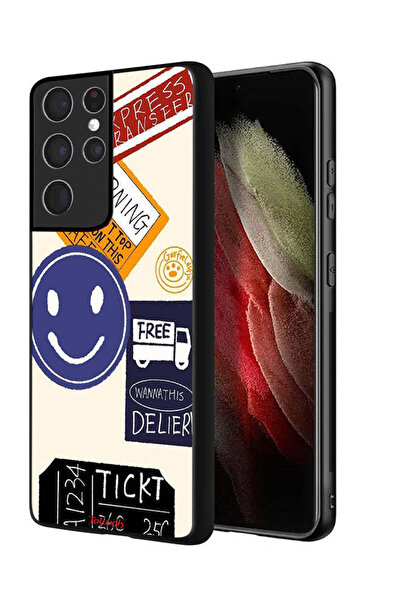 Tolwak غطاء حماية لهاتف Samsung Galaxy S21 Ultra 5G مع ملصق نقل سريع مجاني