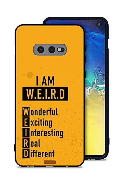 Tolwak غطاء حماية لهاتف Samsung Galaxy S10e - أنا غريب