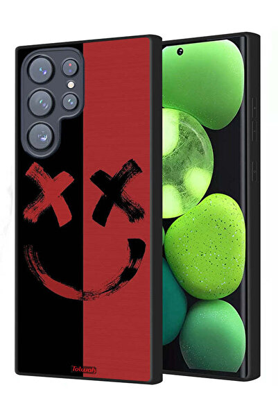 Tolwak Samsung Galaxy S22 Ultra 5G Protective Case Cover Marshmallow Art Pattern