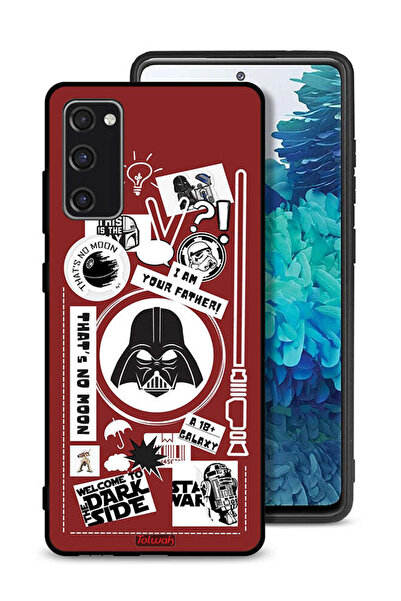 Tolwak غطاء حماية لهاتف سامسونج جالكسي S20 FE ملصق "مرحبًا بكم في الجانب المظلم"