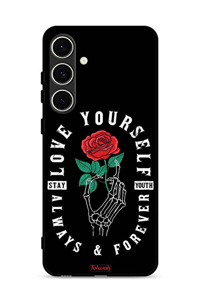Tolwak Samsung Galaxy M56 5G Protective Case Cover Love Yourself Always