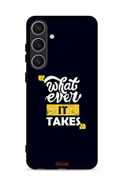 Tolwak غطاء حماية لهاتف سامسونج جالكسي S25 بلس - مهما كان الأمر