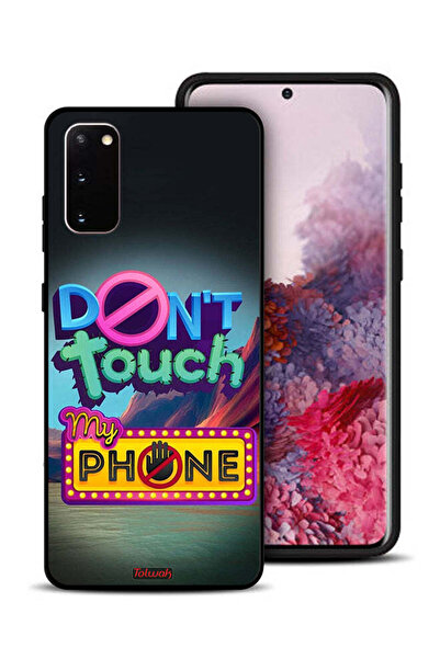Tolwak Samsung Galaxy S20 Protective Case Cover Do Not Touch My Phone