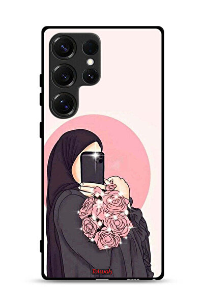 Tolwak غطاء حماية لهاتف Samsung Galaxy S25 Ultra بتصميم فن التقاط صور سيلفي م...