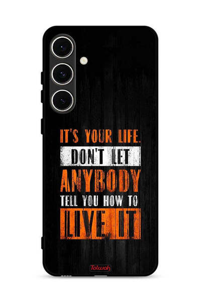 Tolwak غطاء حماية لهاتف Samsung Galaxy M56 5G Its Your Life