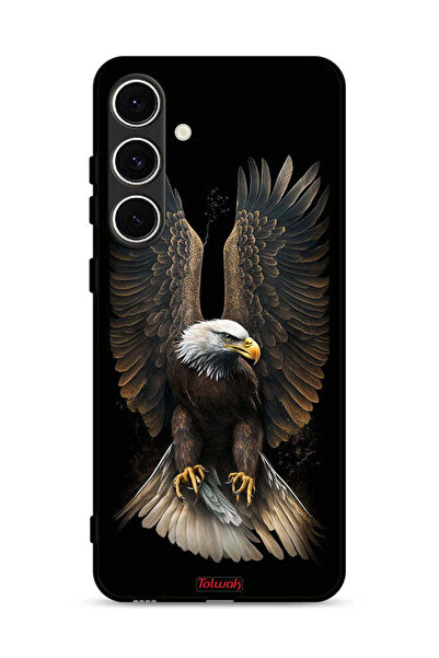 Tolwak Samsung Galaxy M56 5G Protective Case Cover Eagle Spread Wings