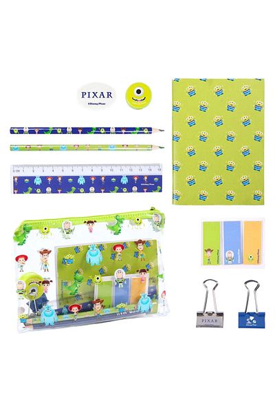 Cerda Disney Pixar Stationery Set – 12 Pieces