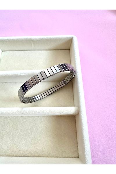 Lumina Atelier Silver Steel Bracelet