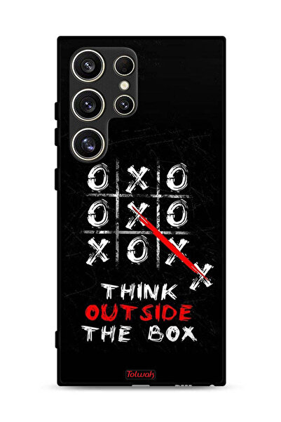 Tolwak غطاء حماية لهاتف Samsung Galaxy S24 Ultra 5G - فكر خارج الصندوق