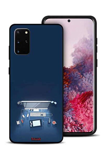 Tolwak غطاء حماية لجهاز كمبيوتر مكتبي بتصميم فني من سامسونج جالكسي S20 بلس