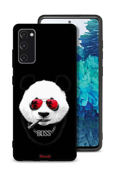 Tolwak غطاء حماية لهاتف سامسونج جالكسي S20 FE بتصميم بوس باندا