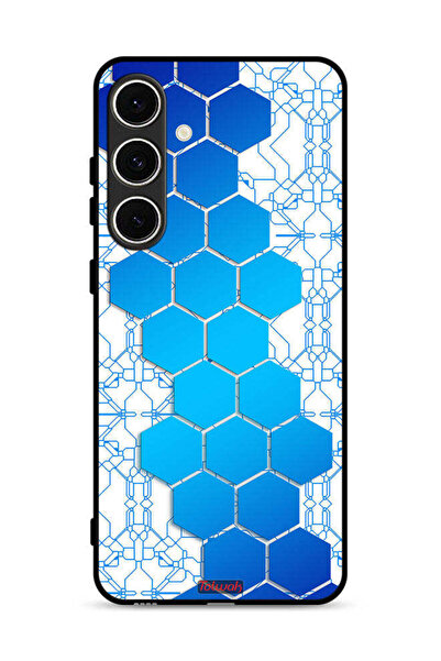 Tolwak غطاء حماية لهاتف Samsung Galaxy A36 5G بأيقونات سداسية الشكل من Honeycomb