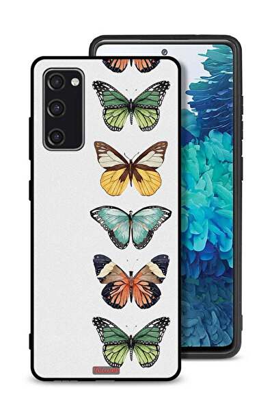 Tolwak Samsung Galaxy S20 FE Protective Case Cover Four Butterflies
