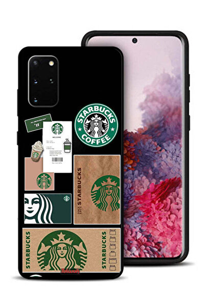 Tolwak غطاء حماية لهاتف سامسونج جالكسي S20 بلس، ملصق ستاربكس