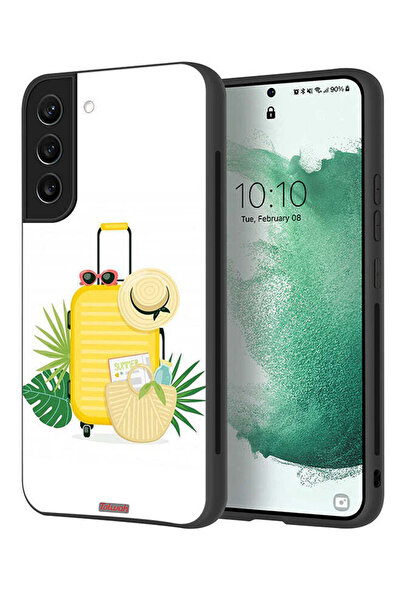 Tolwak غطاء حماية لهاتف سامسونج جالاكسي S21 بلس 5G، فن رقمي صيفي