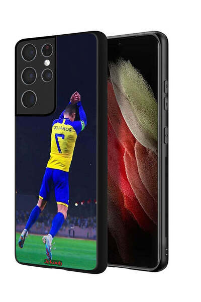Tolwak غطاء حماية لهاتف سامسونج جالاكسي S21 ألترا 5G كريستيانو رونالدو