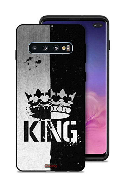 Tolwak غطاء حماية لهاتف سامسونج جالاكسي S10 بلس كينج فينتاج