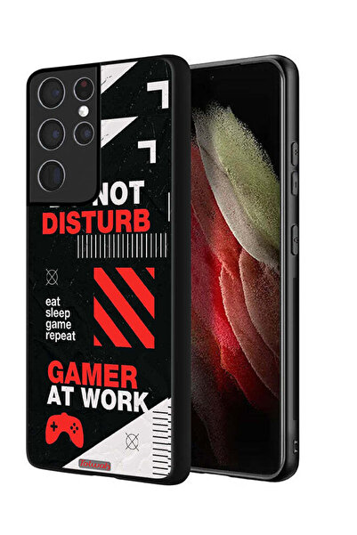 Tolwak غطاء حماية لهاتف Samsung Galaxy S21 Ultra 5G لا يزعج اللاعبين في العمل