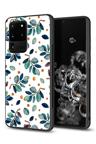 Tolwak غطاء حماية لهاتف سامسونج جالكسي S20 ألترا بنقشة أوراق الشجر