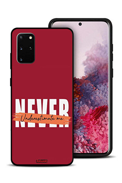 Tolwak غطاء حماية لهاتف سامسونج جالكسي S20 بلس - لا تستهين بي أبدًا