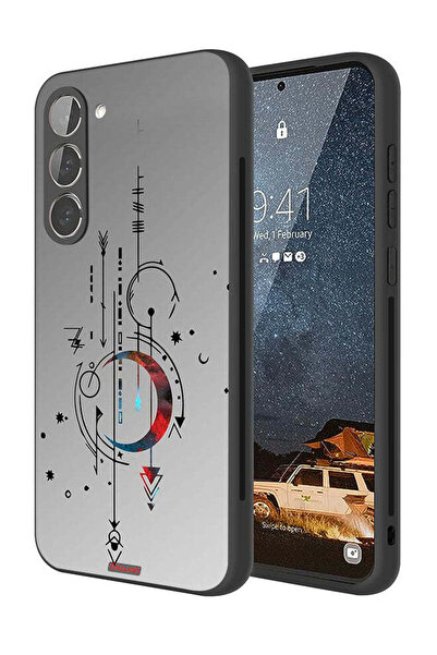 Tolwak غطاء حماية لهاتف سامسونج جالاكسي S23 بلس 5G بنقشة فنية للقمر والسهام