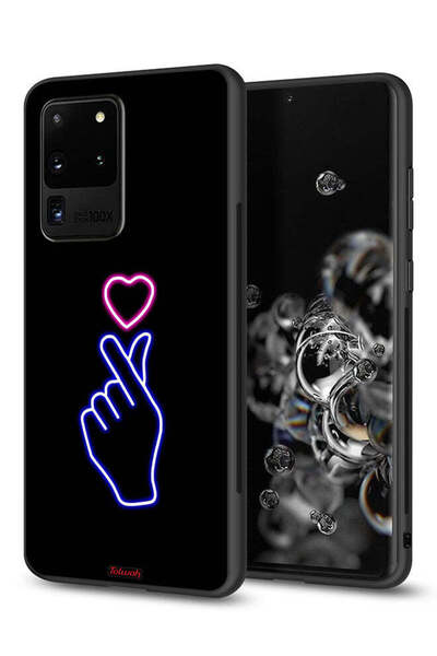 Tolwak غطاء حماية لهاتف سامسونج جالكسي S20 ألترا بتصميم قلب سناب