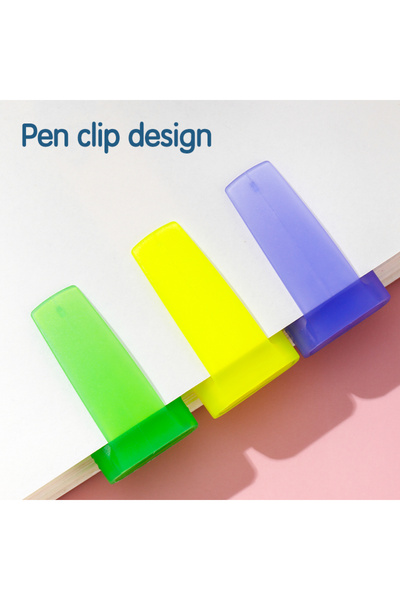 Deli EU375 SpongeBob Highlighters 1–5mm Tip, 6 Colors – ideal for fun study sessions