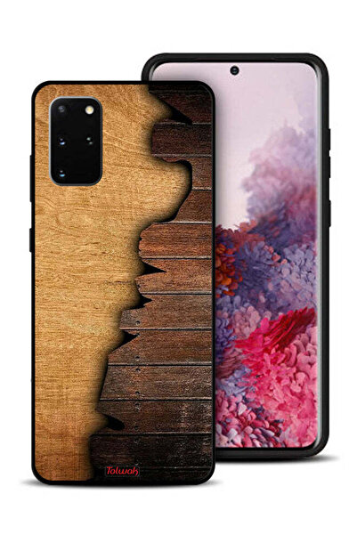 Tolwak غطاء حماية لهاتف سامسونج جالكسي S20 بلس بنمط خشبي عتيق