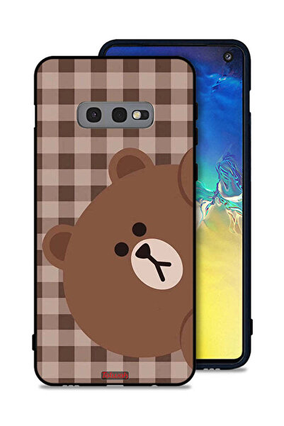 Tolwak غطاء حماية بتصميم دب تيدي من سامسونج جالكسي S10e