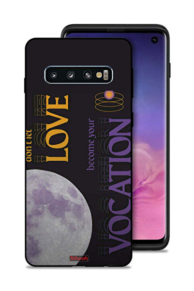Tolwak Samsung Galaxy S10 Protective Case Cover Do Not Let Love Become Your V...