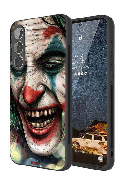 Tolwak غطاء حماية لهاتف سامسونج جالاكسي S23 بلس 5G بطبعة وجه الجوكر الضاحك