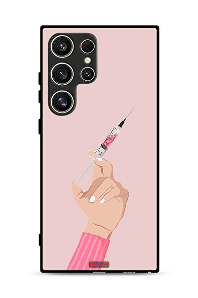 Tolwak غطاء حماية لهاتف سامسونج جالاكسي S24 ألترا 5G بنقشة Love Injection