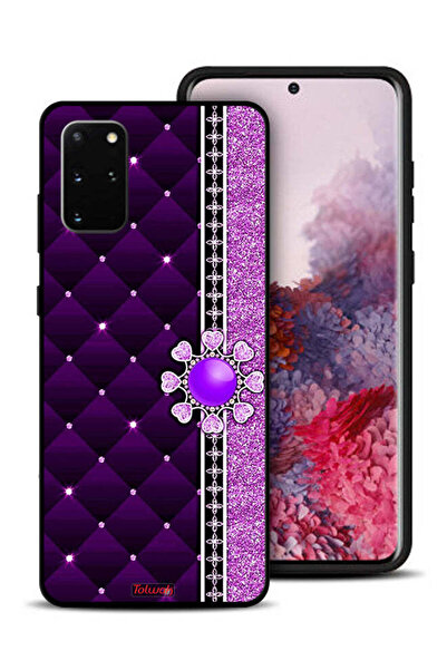 Tolwak غطاء حماية لهاتف سامسونج جالكسي S20 بلس بقلوب لامعة