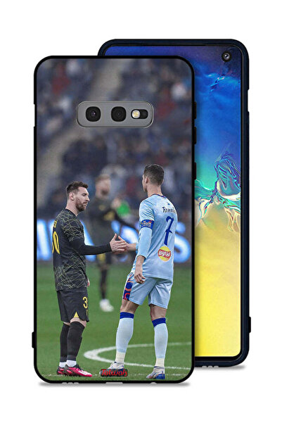 Tolwak غطاء حماية لهاتف سامسونج جالاكسي S10e ميسي ورونالدو