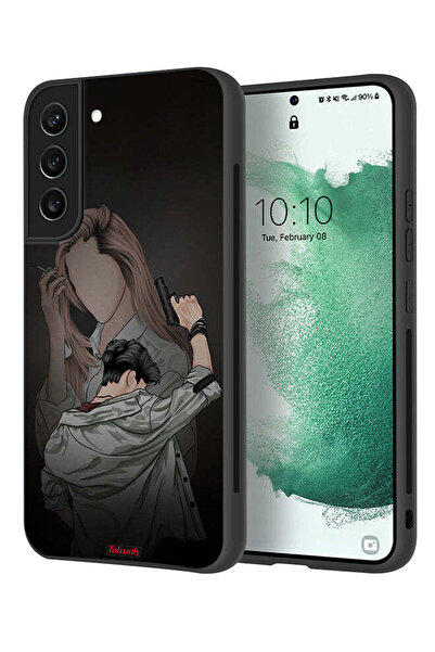 Tolwak غطاء حماية لهاتف سامسونج جالاكسي S22 بلس 5G عصابة الزوجين