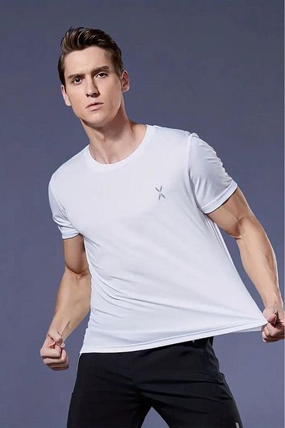 Oksit Xylon Micro Polyester Breathable Lightweight Perform Trainning Sportsman Men Tshirt