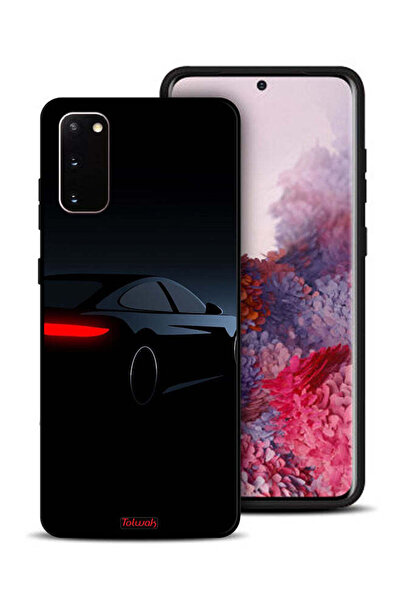 Tolwak Samsung Galaxy S20 Protective Case Cover Dark Car