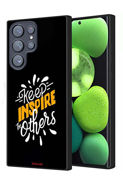 Tolwak غطاء حماية لهاتف سامسونج جالكسي S23 ألترا 5G - حافظ على إلهام الآخرين