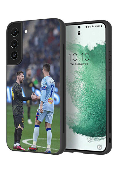 Tolwak غطاء حماية لهاتف سامسونج جالاكسي S21 بلس 5G ميسي ورونالدو