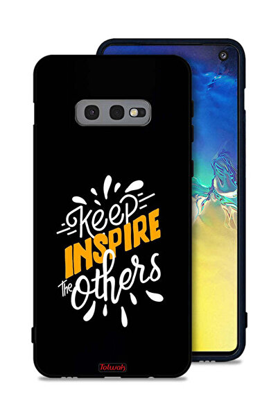 Tolwak غطاء حماية لهاتف سامسونج جالكسي S10e - حافظ على إلهام الآخرين