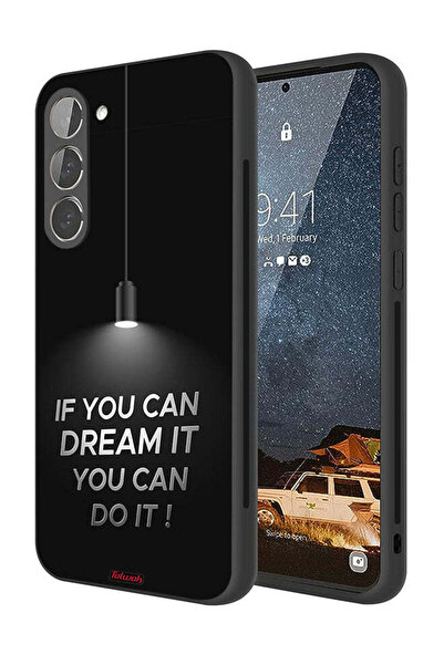 Tolwak غطاء حماية لهاتف Samsung Galaxy S23 Plus 5G إذا كنت تستطيع أن تحلم به،...