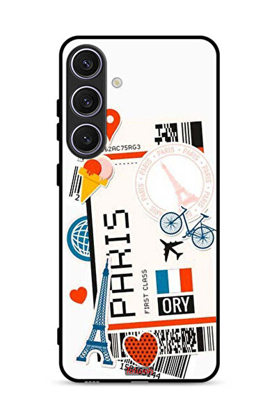 Tolwak غطاء حماية لهاتف سامسونج جالاكسي S24 بلس 5G، ملصق باريس